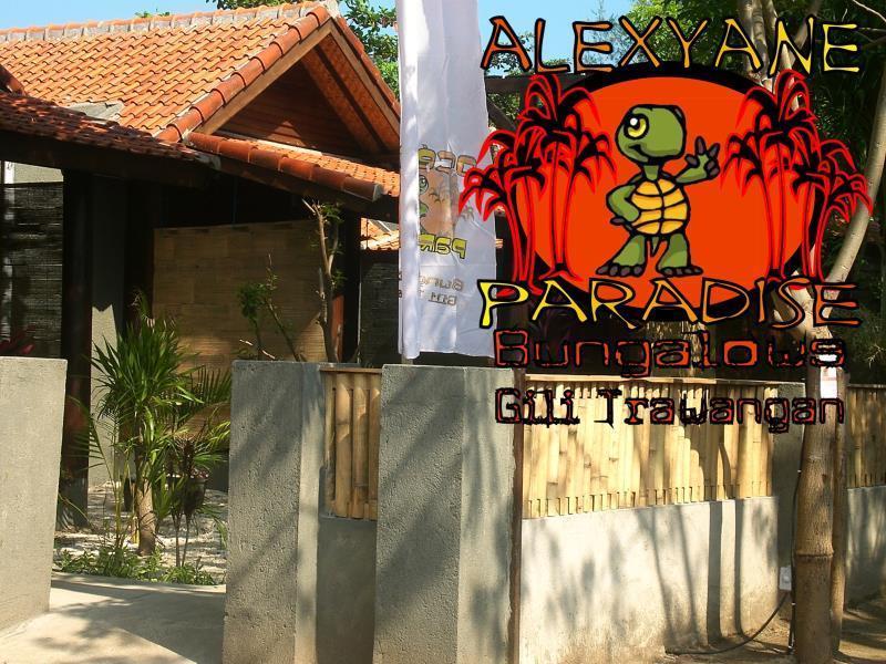 Alexyane Paradise Bungalow Gili Trawangan Exterior photo